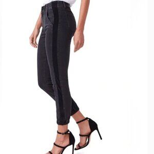 Paige Maysie Velvet Stripe Joggers